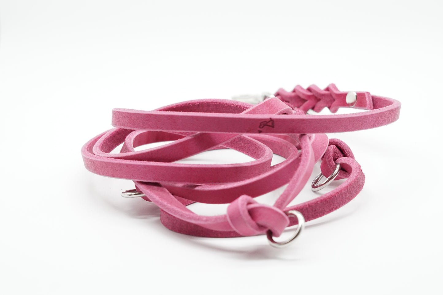 Hundeleine V-Design - Pink