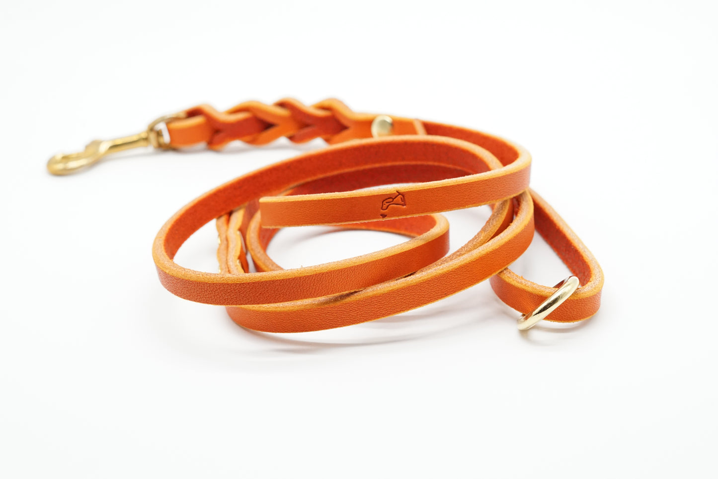 Hundeleine V-Design - Orange