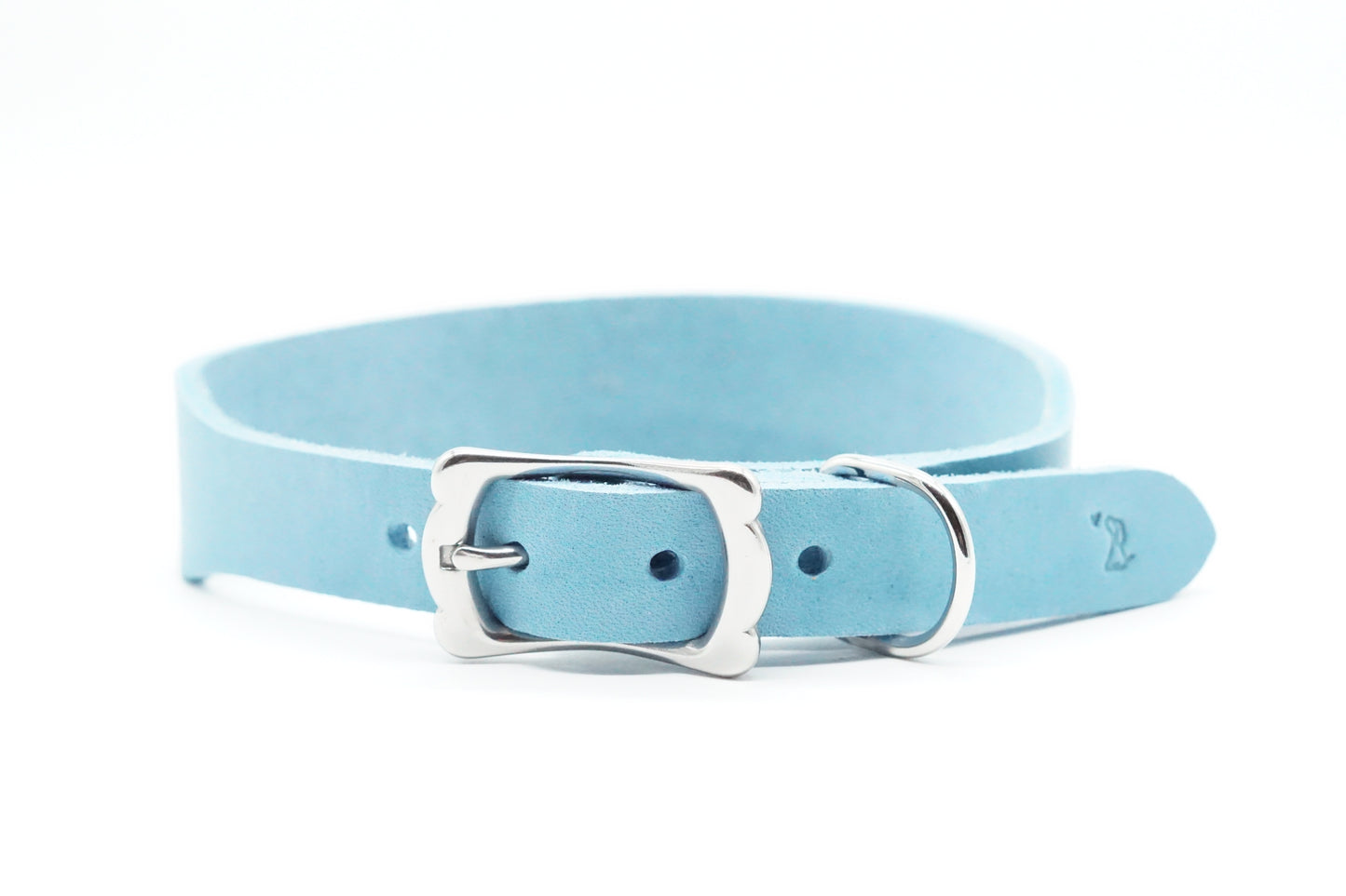 Halsband Classic - Eisblau