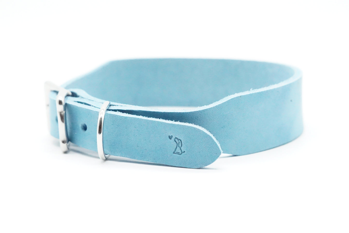 Halsband Classic - Eisblau